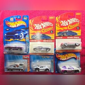 Hot Wheels Corvette Lot Of 6. Vintage